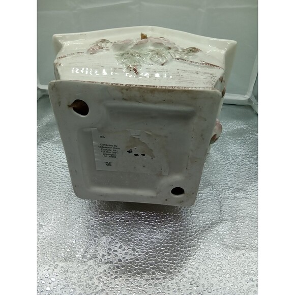 Midwestern Homes Birdhouse White‎ Pink Green - Picture 6 of 7